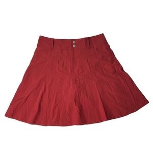 Sahalie Red Skort. Size 6